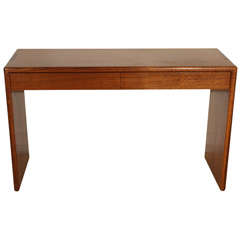Gerald McCabe Two Drawer Console for Orange Crate Modern