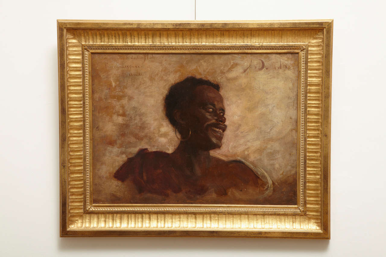 Portrait of an African man