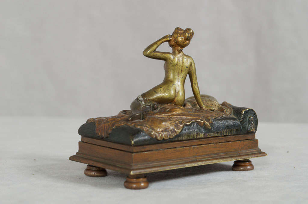 20th Century Erotic Austrian Bronze