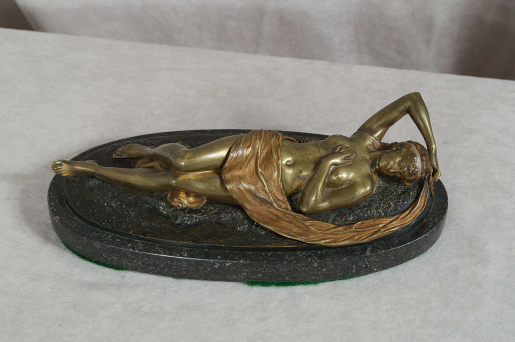 Art Deco Moveble Antique Naughty Bronze