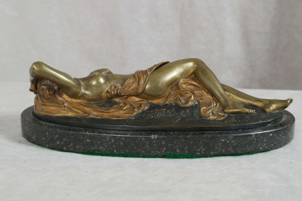 20th Century Moveble Antique Naughty Bronze