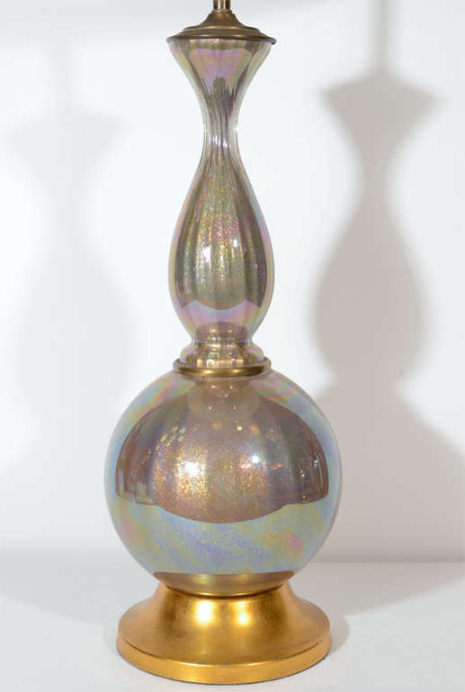 Mid-Century Modern Murano Baluster Lamp by Marbro 1