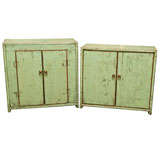 Pair of Vintage Chinese Cabinet Side Tables