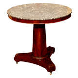 French Pedestal Table