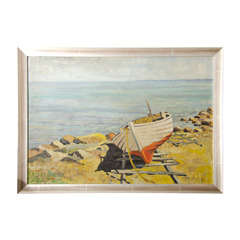 LELIEVRE Boat painting