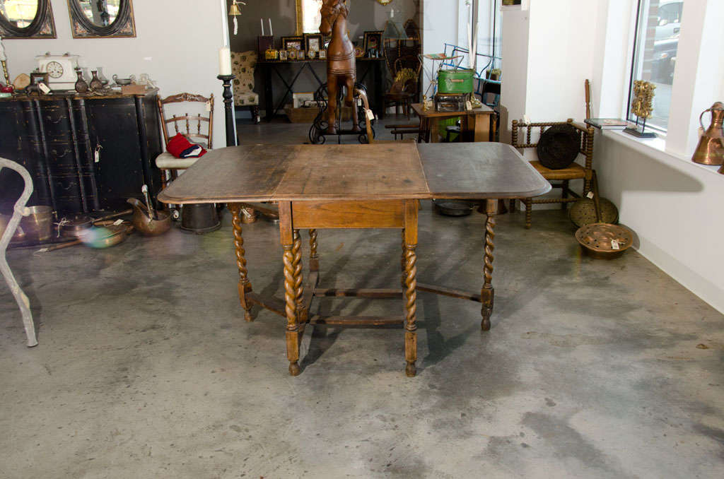 French Folding Wine Table