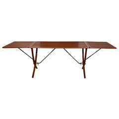 Hans Wegner Drop-Leaf Dining Table Model AT-304 10