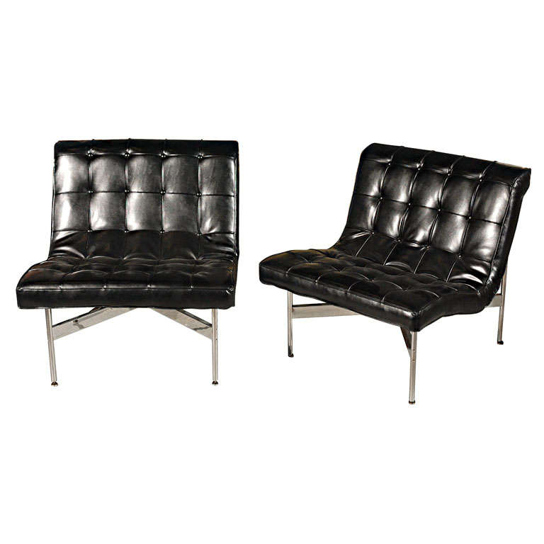 Pair of Laverne Lounge Chairs