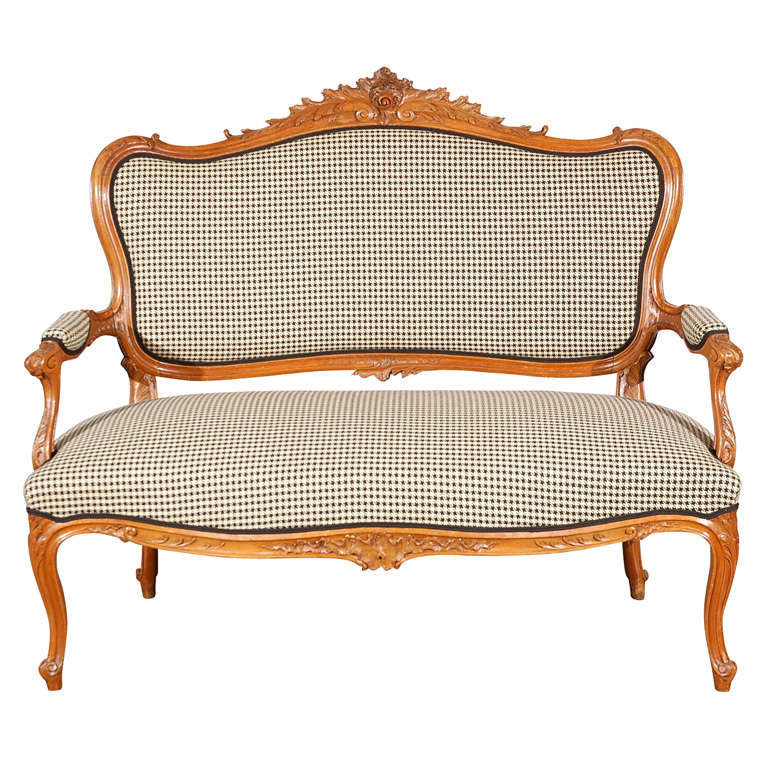 Antique Louis XV Style Canape For Sale