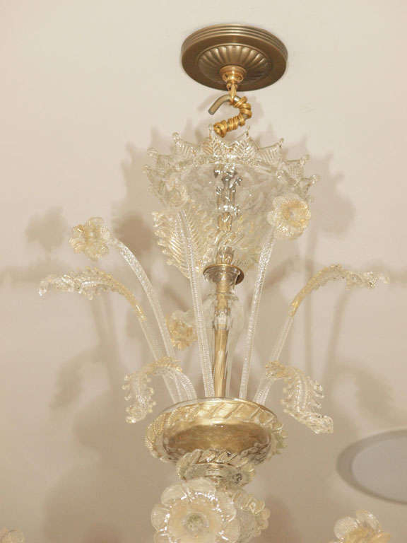 Italian Magnificent and Grand 18-Light Murano Chandelier