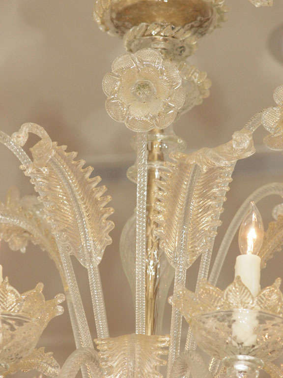 Glass Magnificent and Grand 18-Light Murano Chandelier