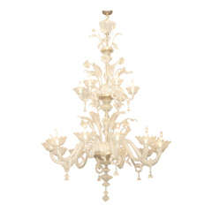 Magnificent and Grand 18-Light Murano Chandelier