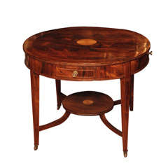 Antique English Rosewood Center Table