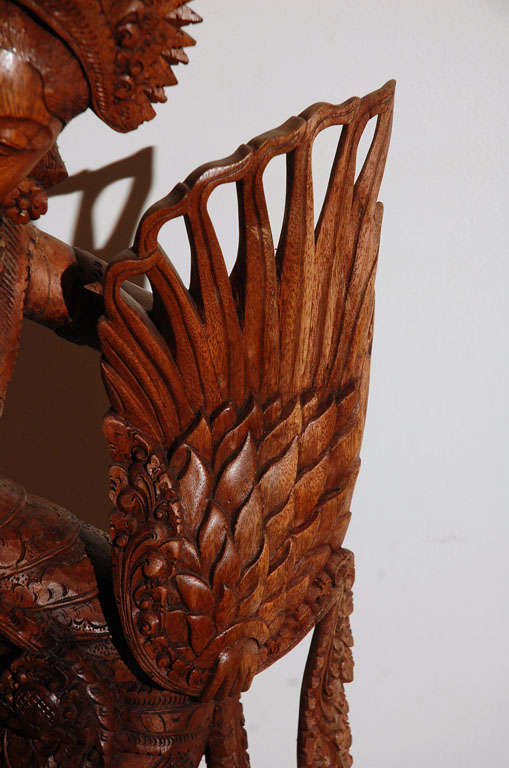 male dancer wood carving