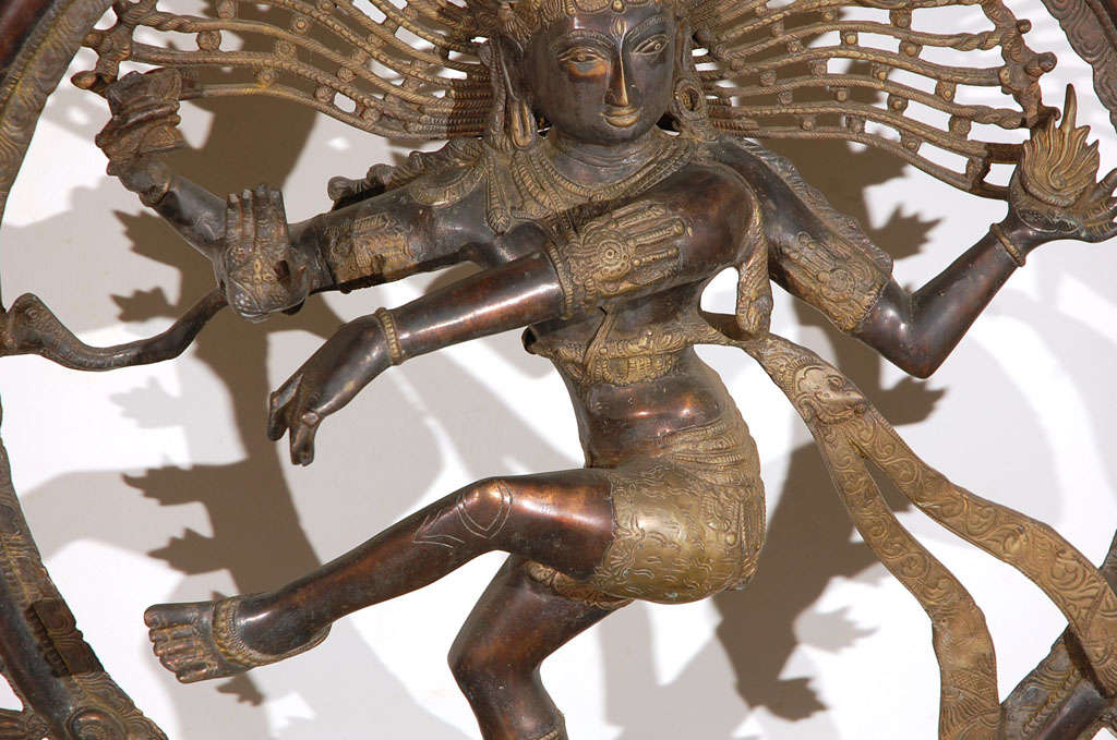 Indian Dancing Bronze Shiva Nataraja