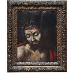 Portrait of Jesus and Crown of Thorns, 17th/18th Century