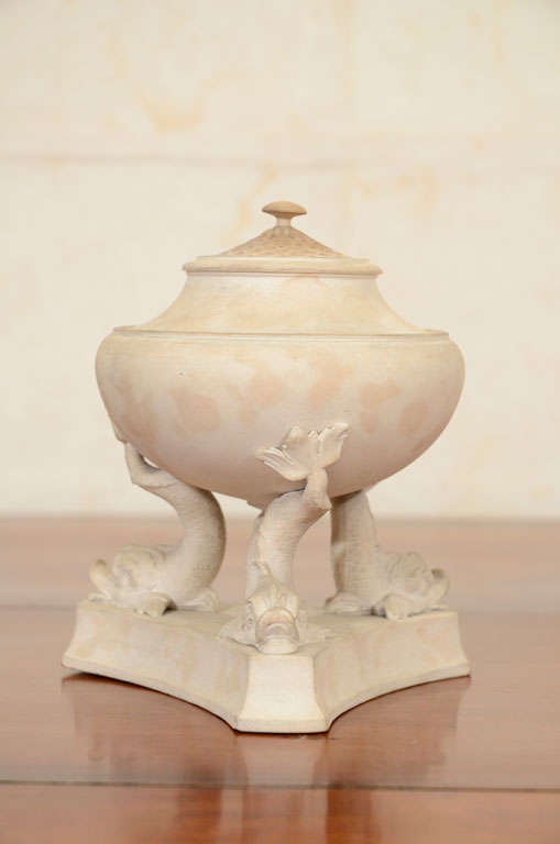English Wedgwood Jasperware Pastille Burner