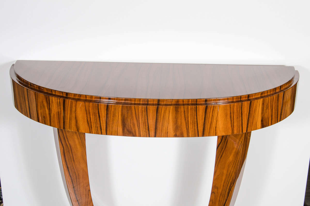 art deco console table