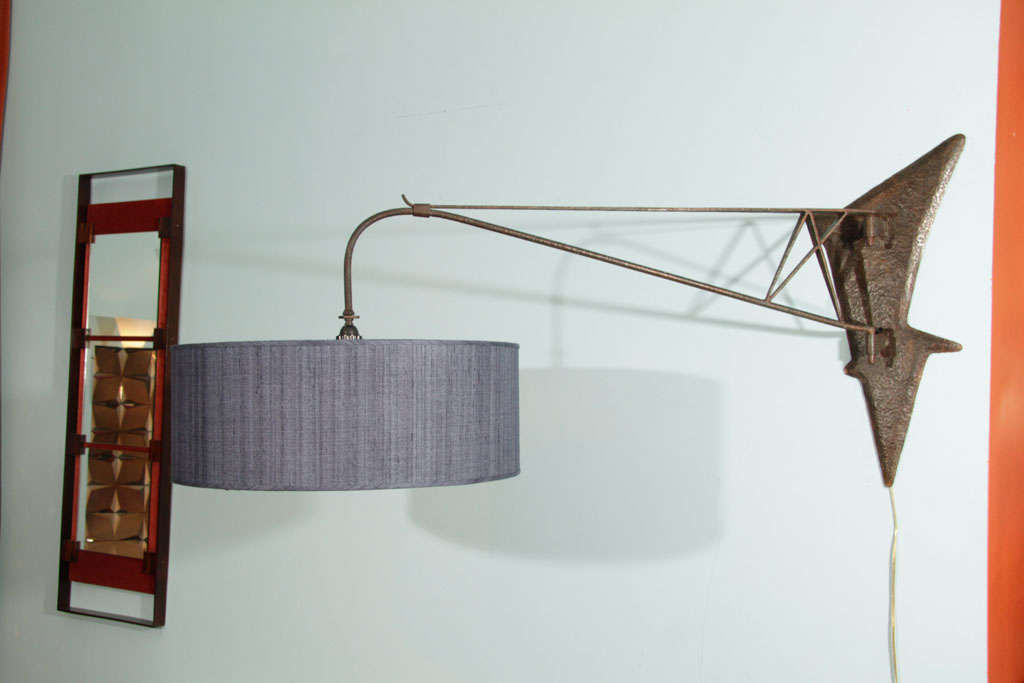 Unique Extended Wall Lamp by Giovanni Ferrabini 5