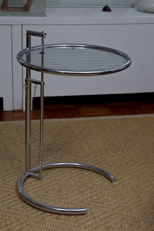 American Pair  Side  Tables  By  Eileen  Gray
