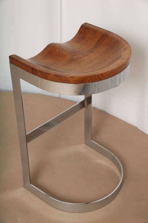 Metal Warren Bacon Bar Stool