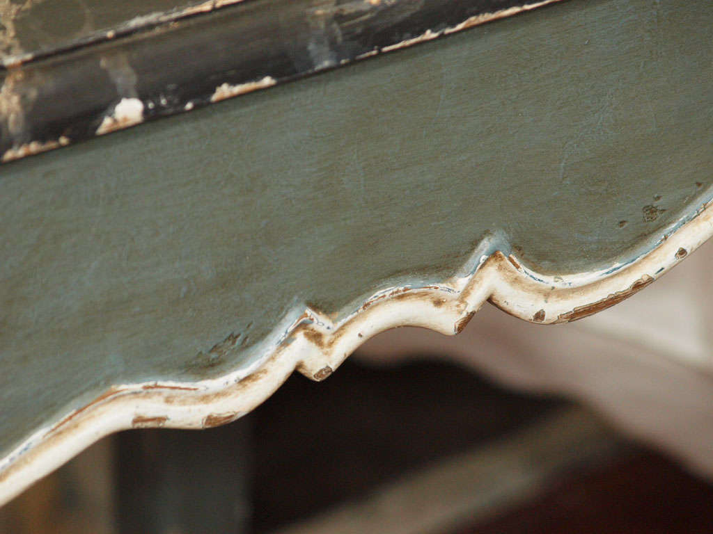 19th Century Louis XV Painted Table or Writing Desk 3