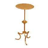 Gilded Martini Side Table