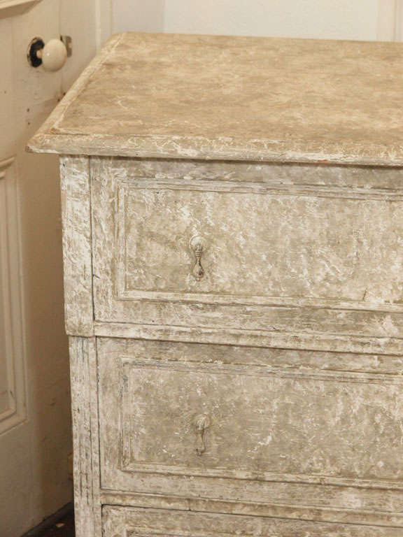 Hand-Painted 19th c. Swedish Chest or Commode