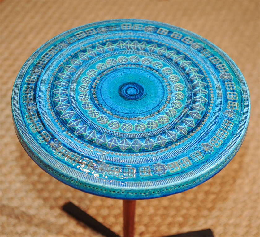 Italian Bitossi for Raymor Drink Table