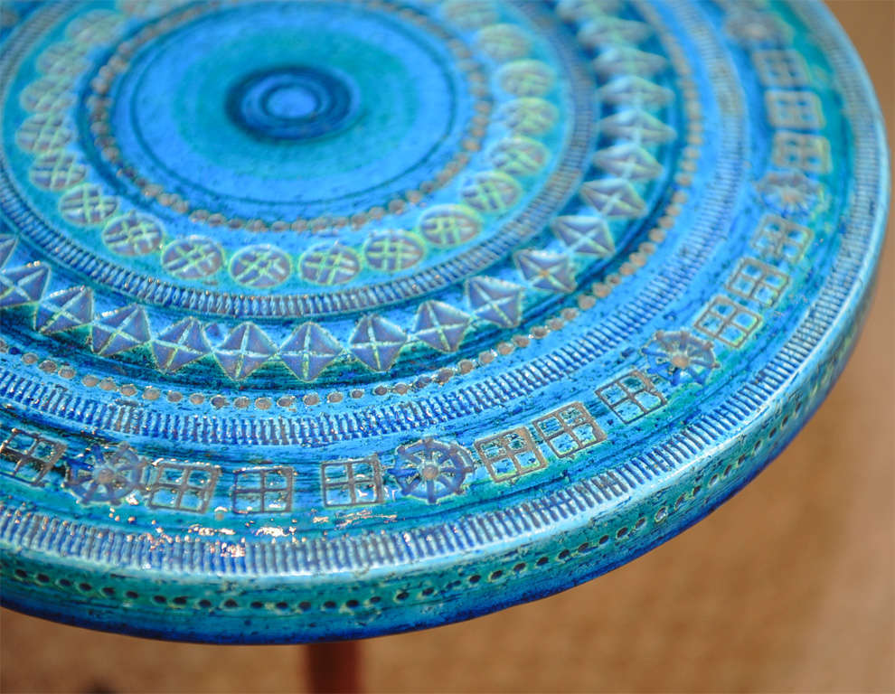 Mid-20th Century Bitossi for Raymor Drink Table