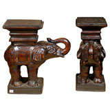 Pair of Elephant Statues