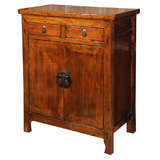 Antique Elm Wood Chest