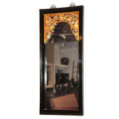 Antique Carved Wood Mirror