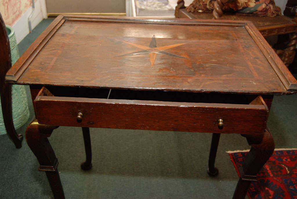 Oak A 16th Century English 1 drawer Table