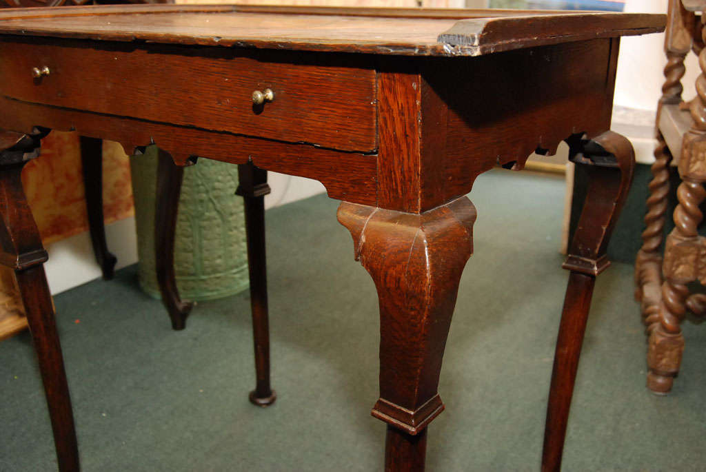 A 16th Century English 1 drawer Table 2