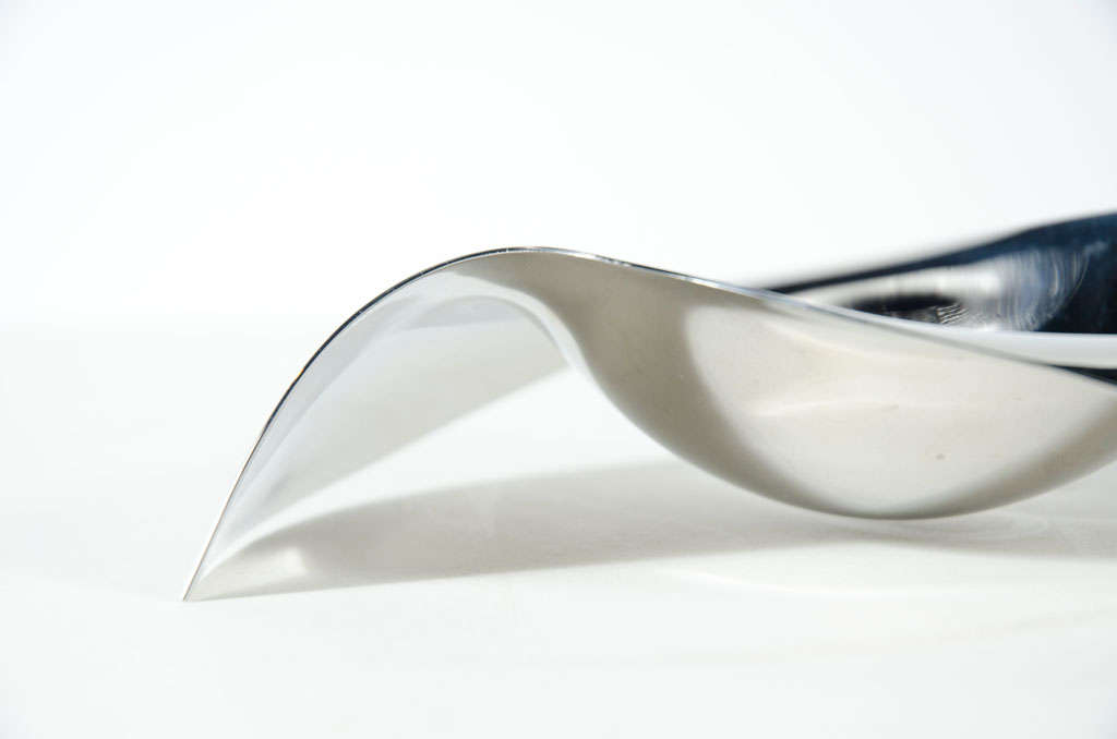 20th Century Danish 'Please Pass Me' Bowl by Allan Scharff for Georg Jensen For Sale