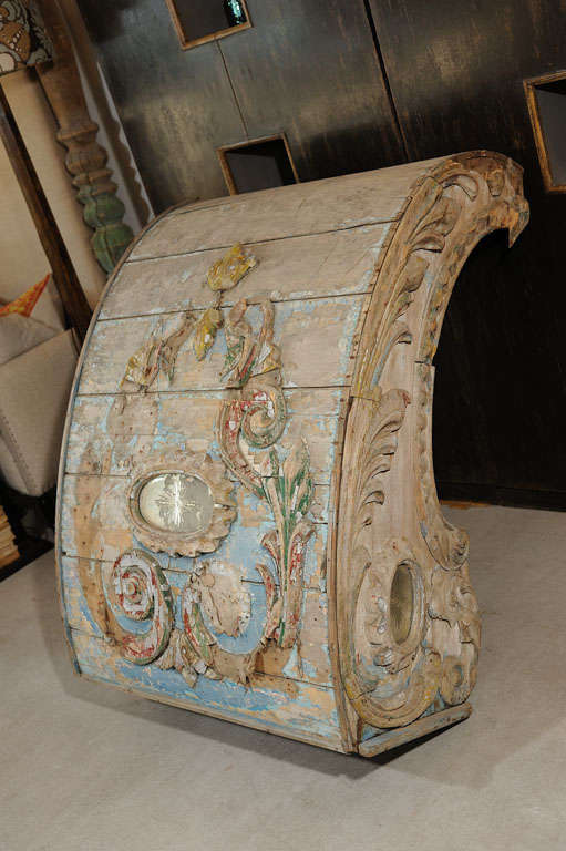 European Antique Carousel Fragment For Sale