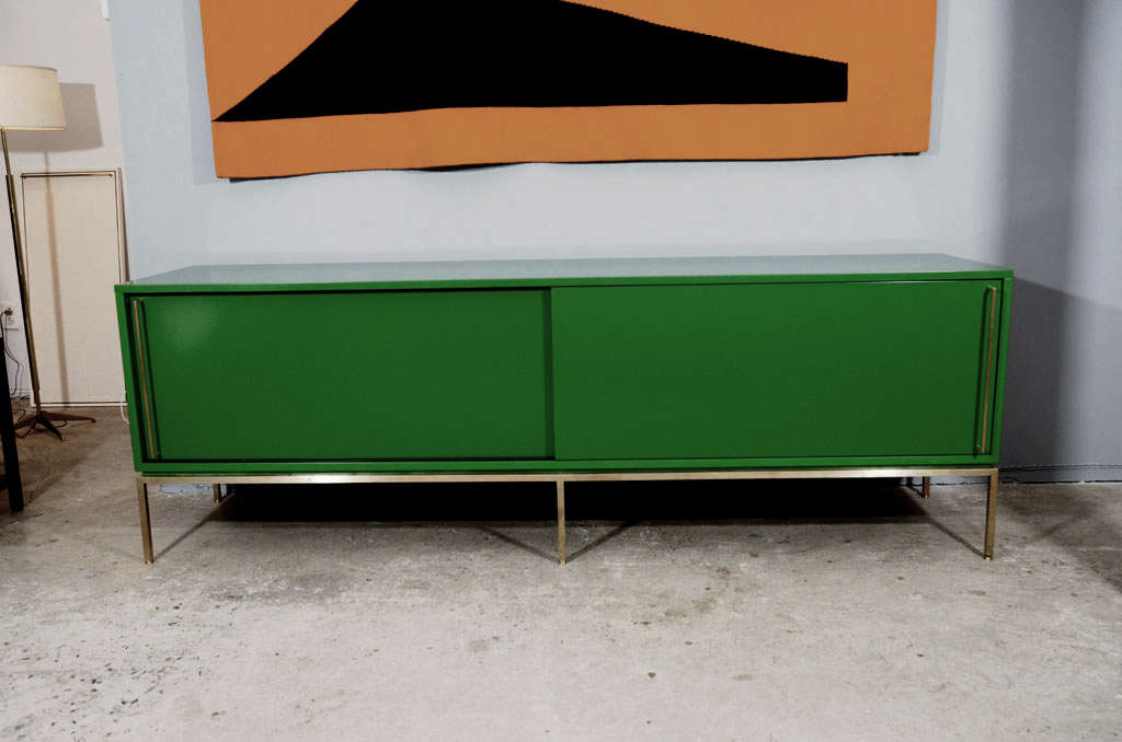 green credenza