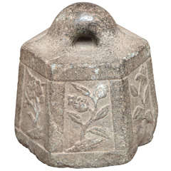 Antique Chinese carved stone weight
