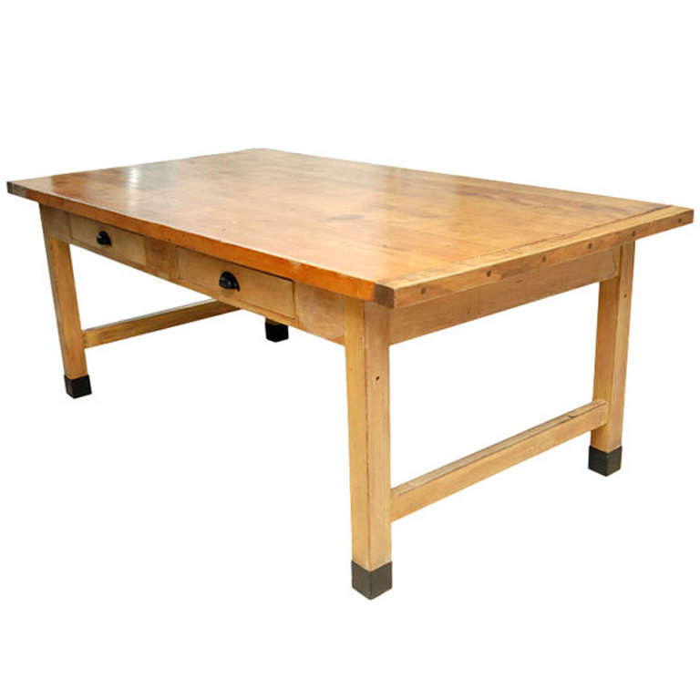 Large Dining or Work Table For Sale