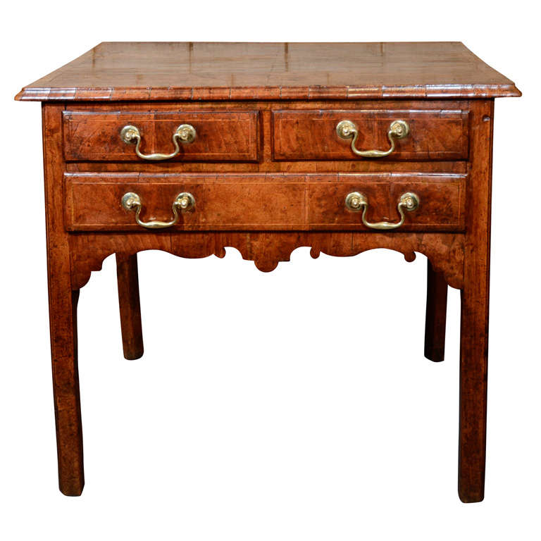 A Fine Early George III Mahogany Lowboy