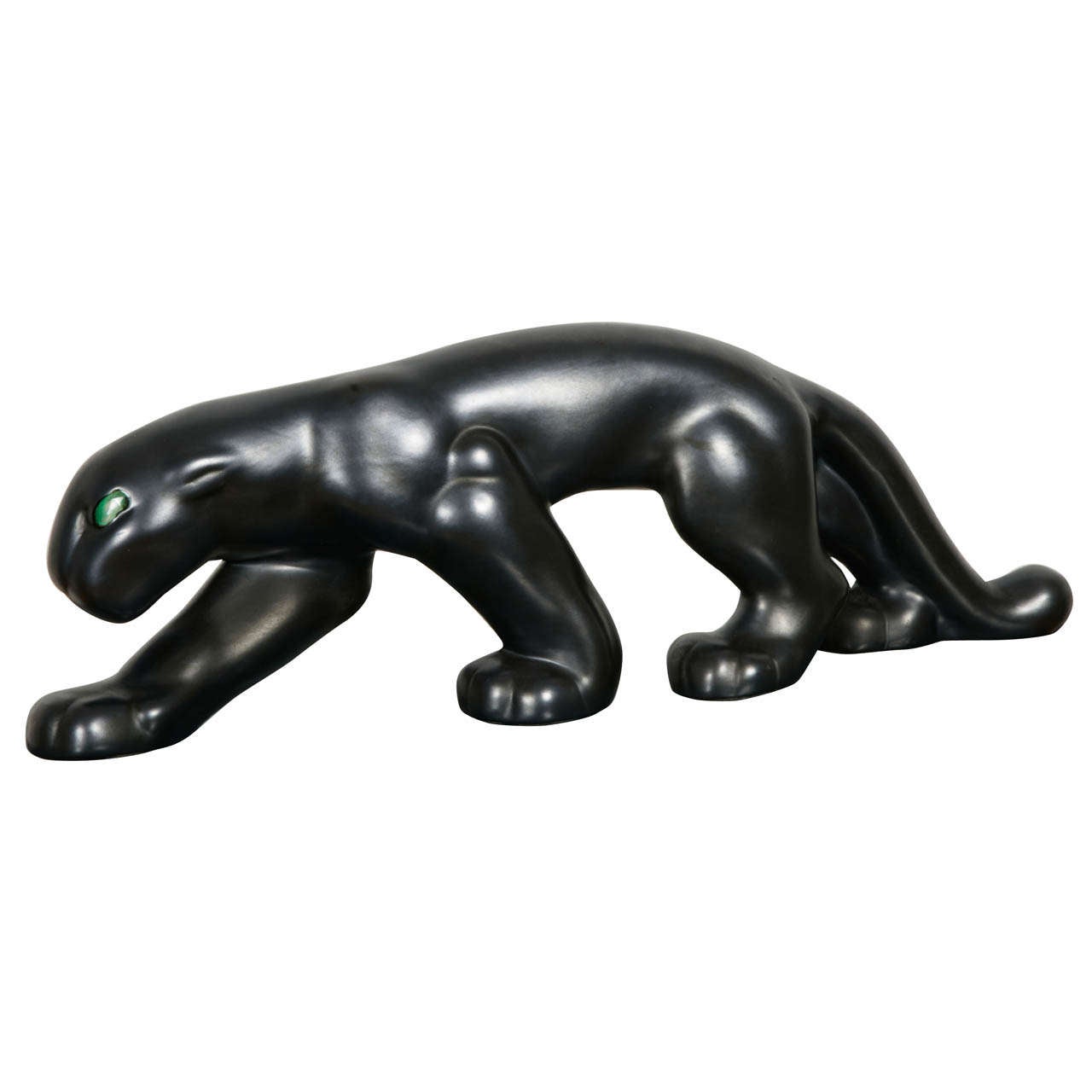 Ceramic Panther by Primavera, circa 1940