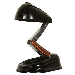 "Bolide" Desk Table Lamp by Jumo circa 1945-1950 7