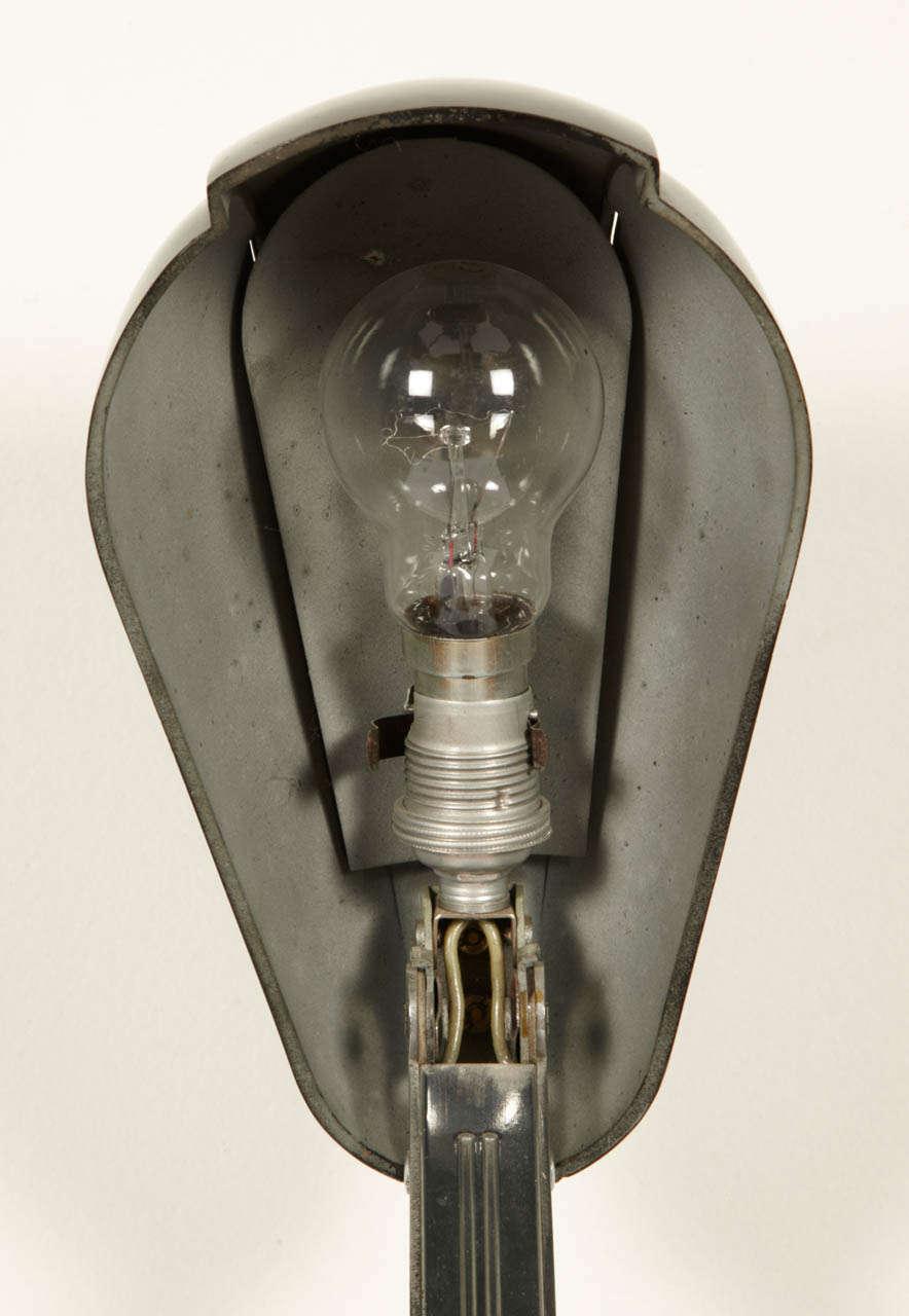 Cuivre lampe de bureau 