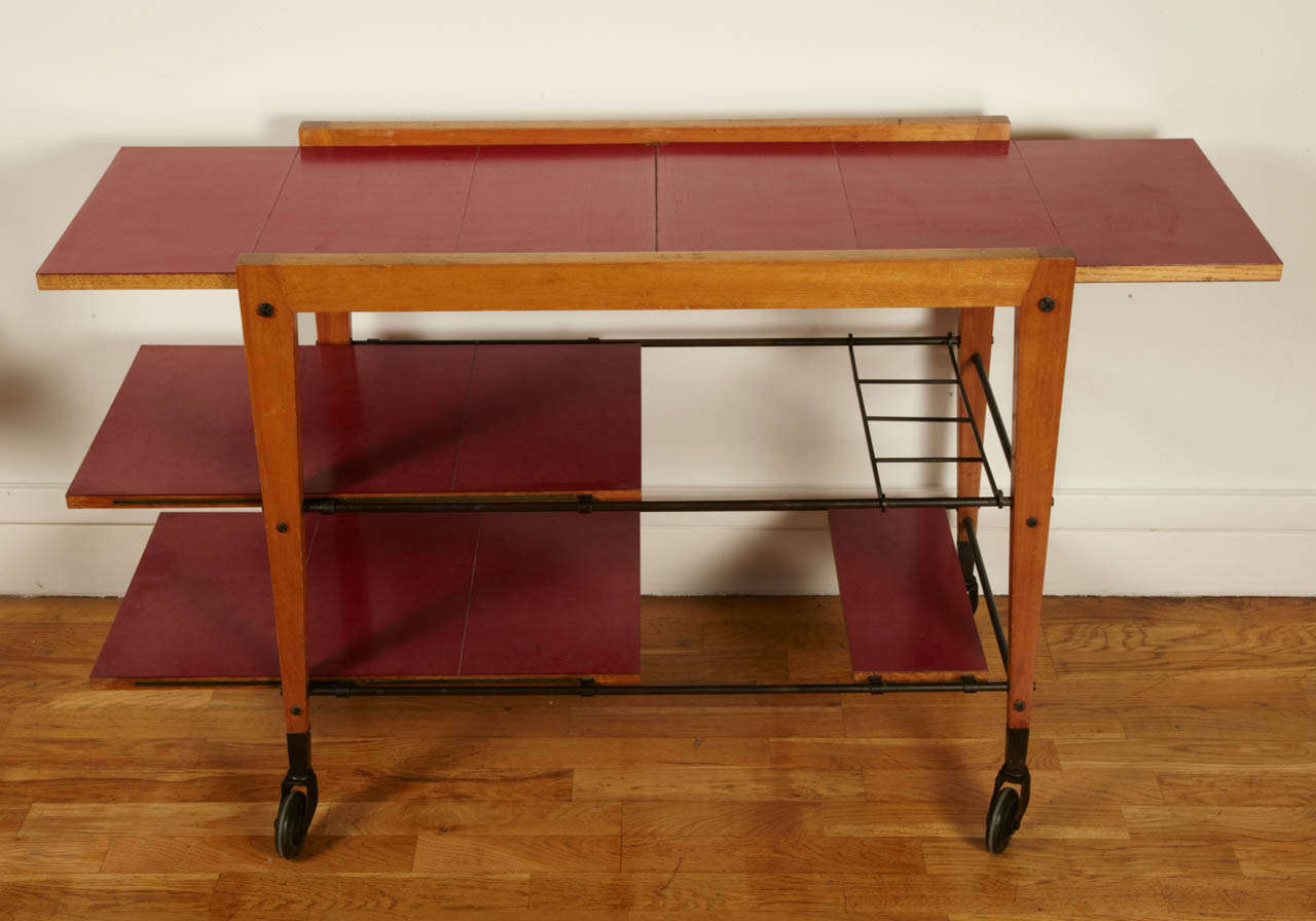 1950s Trolley Table by Maxime Old 2