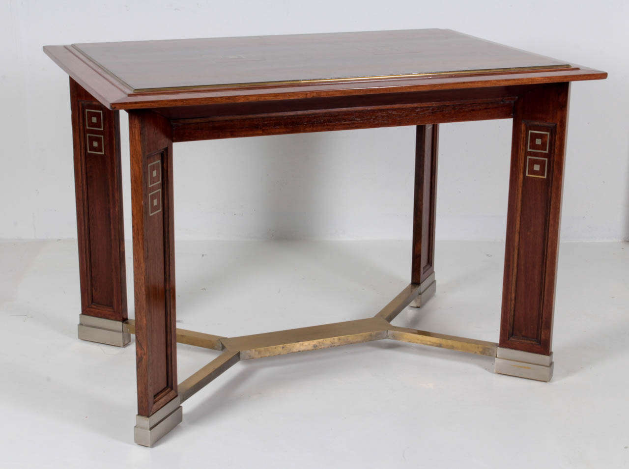 20th Century Koloman Moser Attributed Portois & Fix  Vienna Secession Center Table circa 1902 For Sale