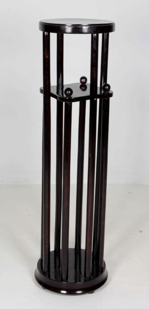 Austrian Marcel Kammerer / Thonet / Vienna Secession Pedestal Circa 1905 For Sale