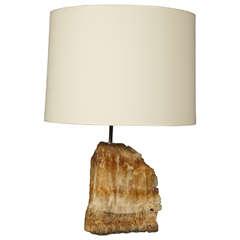 Natural Quartz Base Lamp