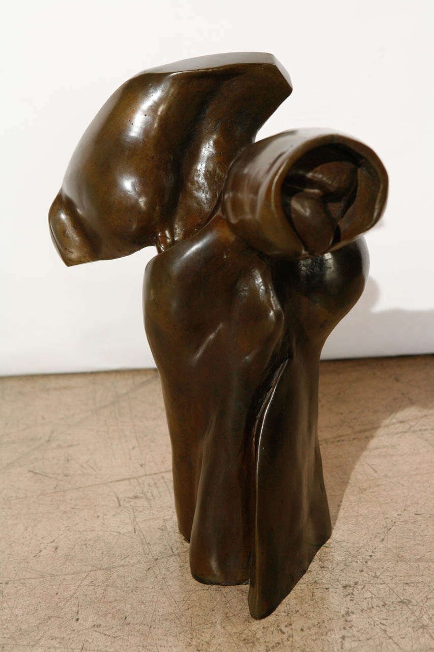 Moderne Sculpture en bronze de Sy Rosenwasser intitulée Triumphe ailée en vente