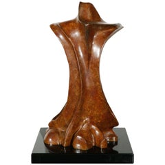 Vintage Bronze Sculpture by Sy Rosenwasser